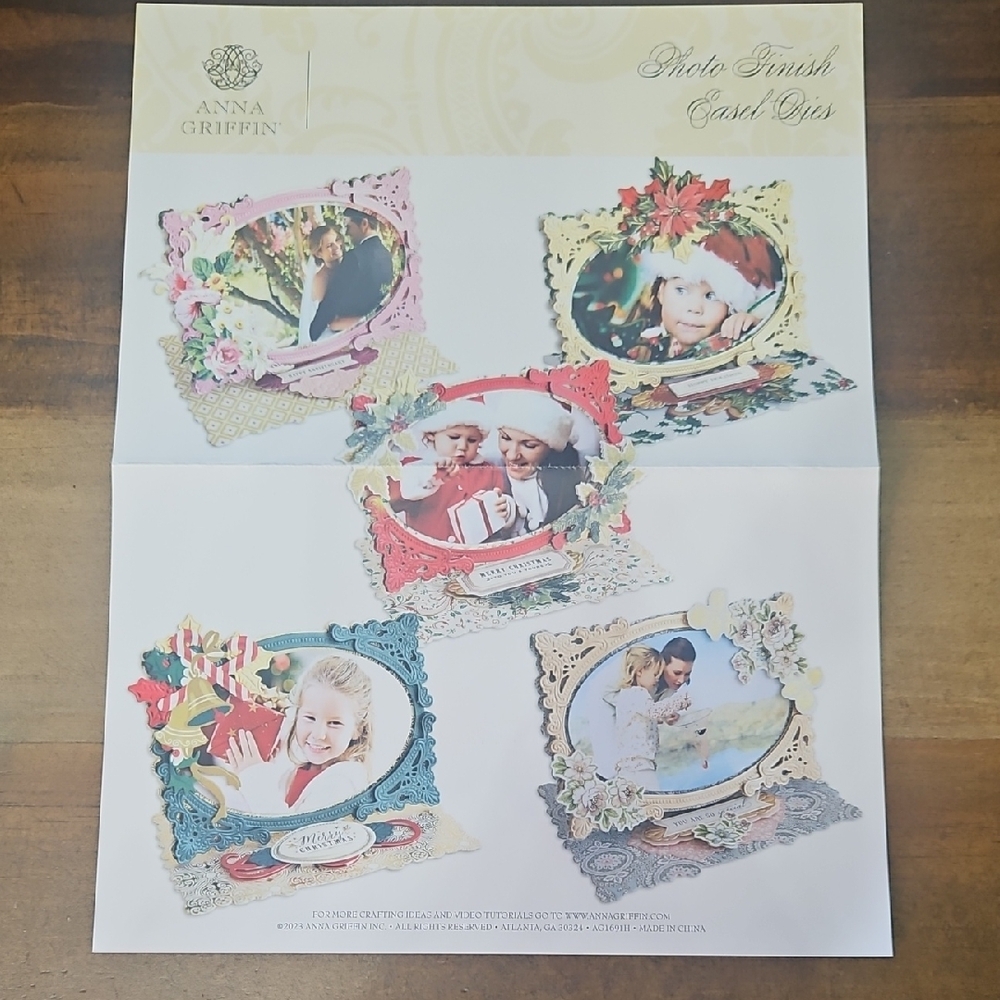 Anna Griffin Photo Finish Easel Dies